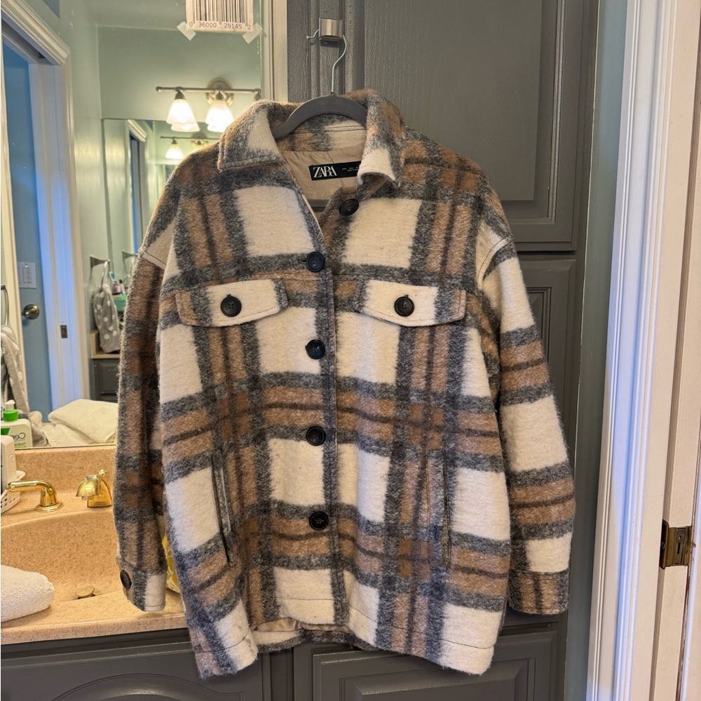 Zara Flannel Shaket